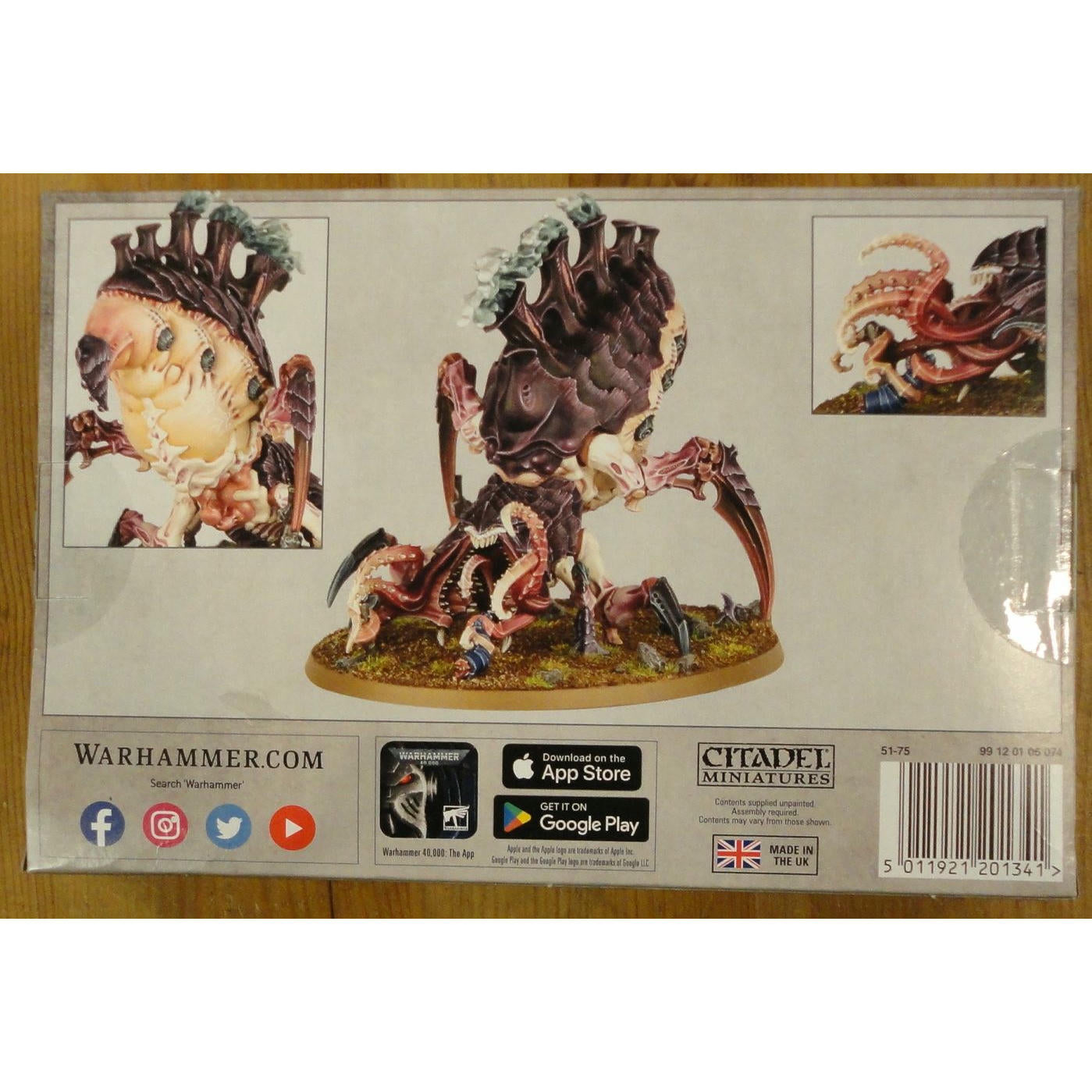 Image of Warhammer 40K 40,000 Tyranids Psychophage Miniature GAW51-75