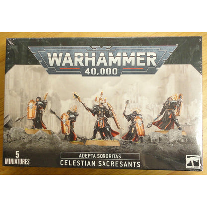 Image of Warhammer 40K 40,000 Adepta Sororitas Celestian Sacresants Miniatures 48-44