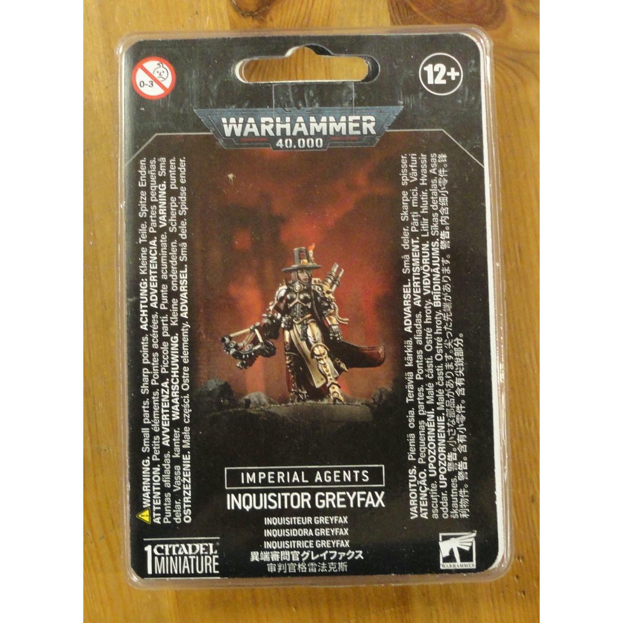 Image of Warhammer 40K 40,000 Imperial Agents Inquisitor Greyfax GAW52-45