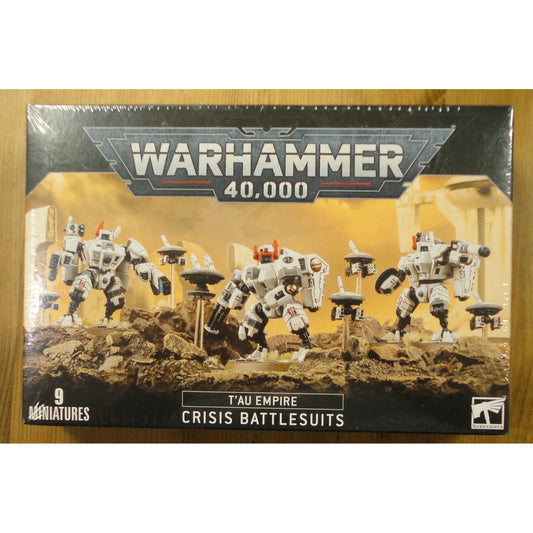 Image of Warhammer 40K 40,000 T'Au Crisis Battlesuits Miniatures GAW56-07 Tau