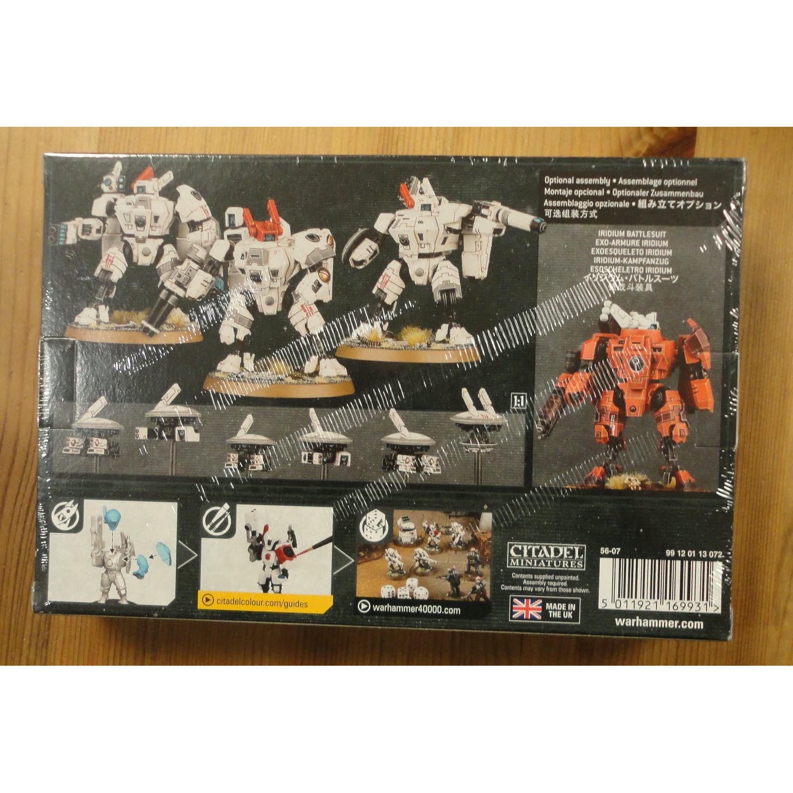 Image of Warhammer 40K 40,000 T'Au Crisis Battlesuits Miniatures GAW56-07 Tau