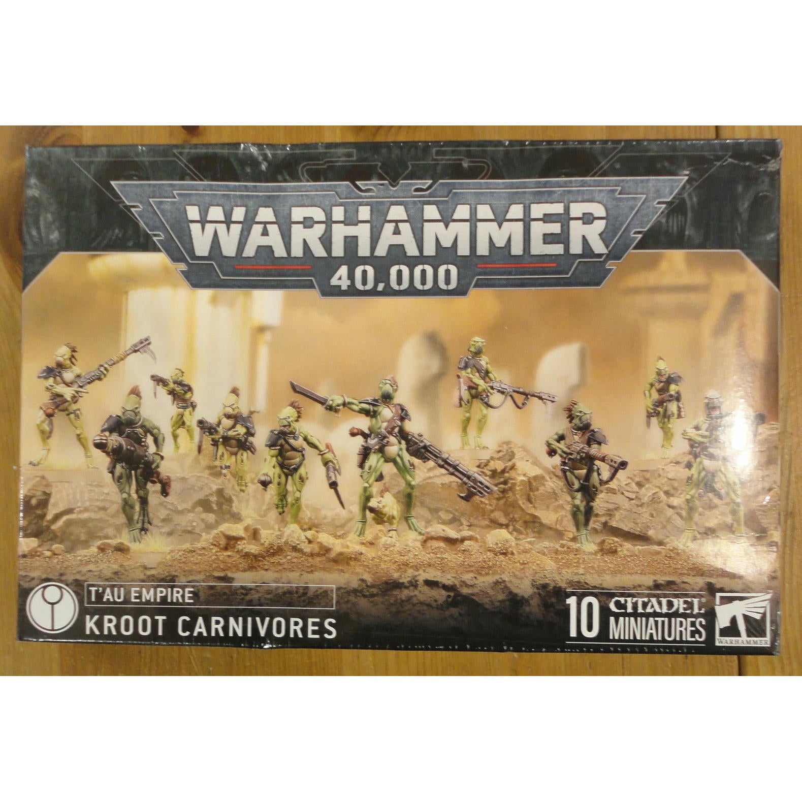 Image of Warhammer 40K 40,000 T'Au Empire Kroot Carnivores Miniature GAW56-48 Tau