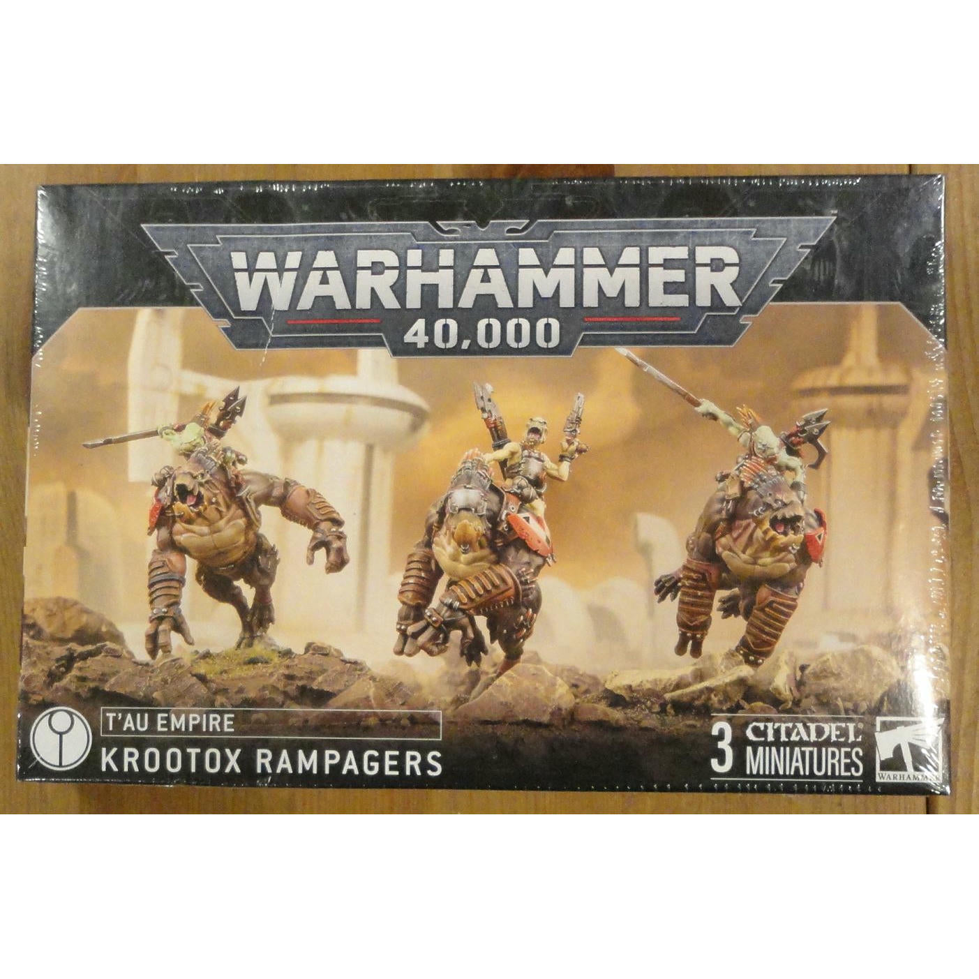 Image of Warhammer 40K 40,000 T'Au Empire Krootox Rampagers Miniatures GAW56-49 Tau