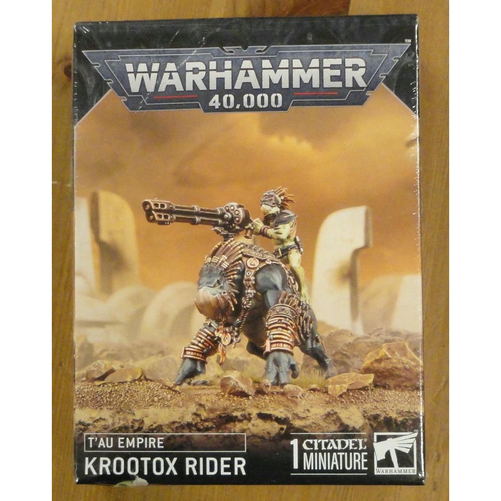 Image of Warhammer 40K 40,000 T'Au Empire Krootox Rider Miniature GAW56-54 Tau