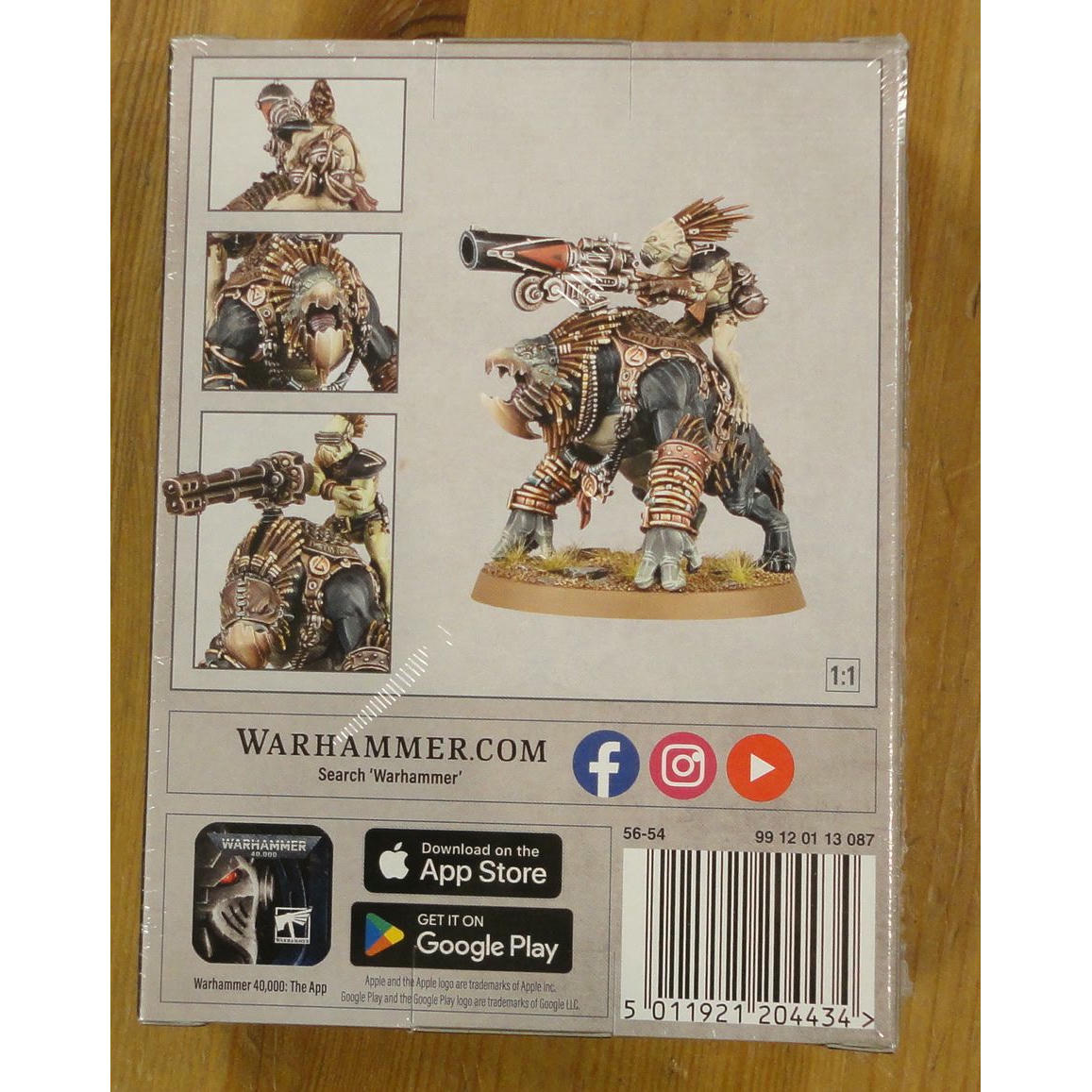 Image of Warhammer 40K 40,000 T'Au Empire Krootox Rider Miniature GAW56-54 Tau