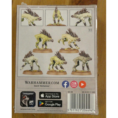 Image of Warhammer 40K 40,000 T'Au Empire Kroot Hounds Miniature GAW56-58 Tau