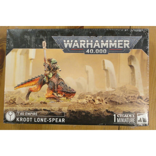 Image of Warhammer 40K 40,000 T'Au Empire Kroot Lone-Spear Miniature GAW56-59 Tau