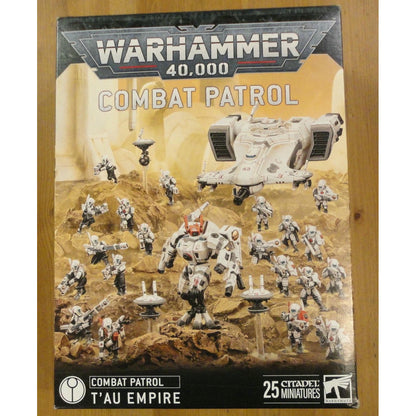 Image of Warhammer 40K 40,000 T'au Tau Empire Combat Patrol Miniatures Set GAW56-67