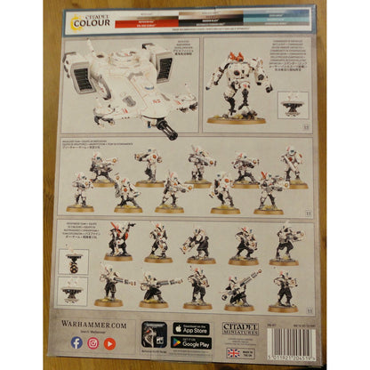 Image of Warhammer 40K 40,000 T'au Tau Empire Combat Patrol Miniatures Set GAW56-67