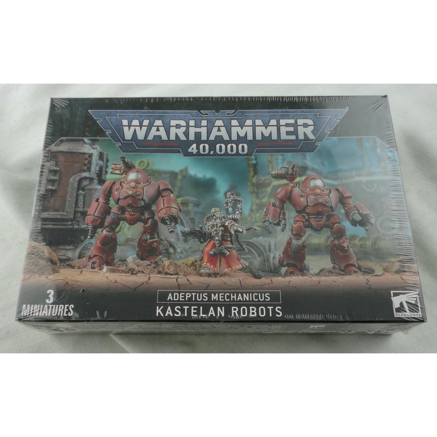 Image of Warhammer 40K 40,000 Adeptus Mechanicus Kastelan Robots Miniatures 59-16