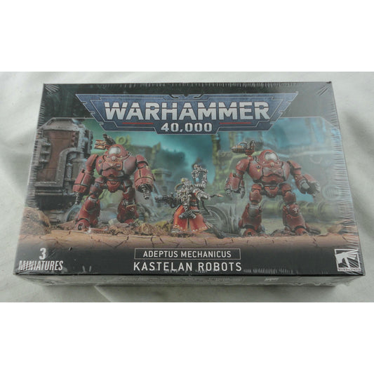 Image of Warhammer 40K 40,000 Adeptus Mechanicus Kastelan Robots Miniatures 59-16
