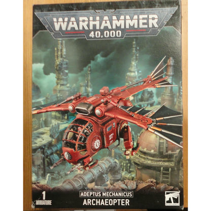 Image of Warhammer 40K: Space Marines Adeptus Mechanicus Archaeopter Fusilave/Transvector