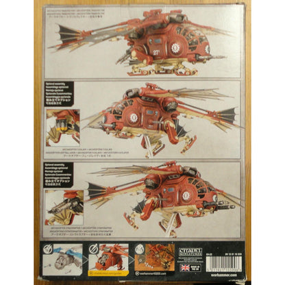 Image of Warhammer 40K: Space Marines Adeptus Mechanicus Archaeopter Fusilave/Transvector