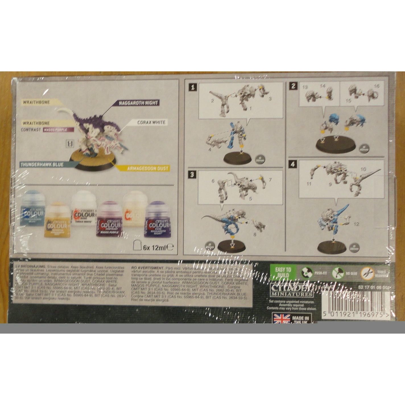 Image of Warhammer 40,000 40K Tyranids Termagants and Ripper Swarm Build + Paint Set