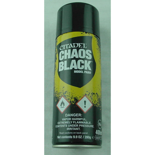 Image of Citadel Matt Black Spray Primer for Miniatures GAW62-02