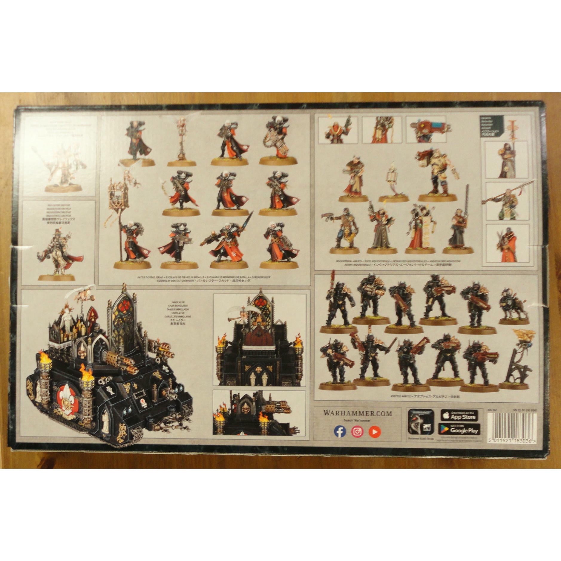 Image of Warhammer 40K 40,000 Imperial Agents Ordo Hereticus Battleforce GAW68-02