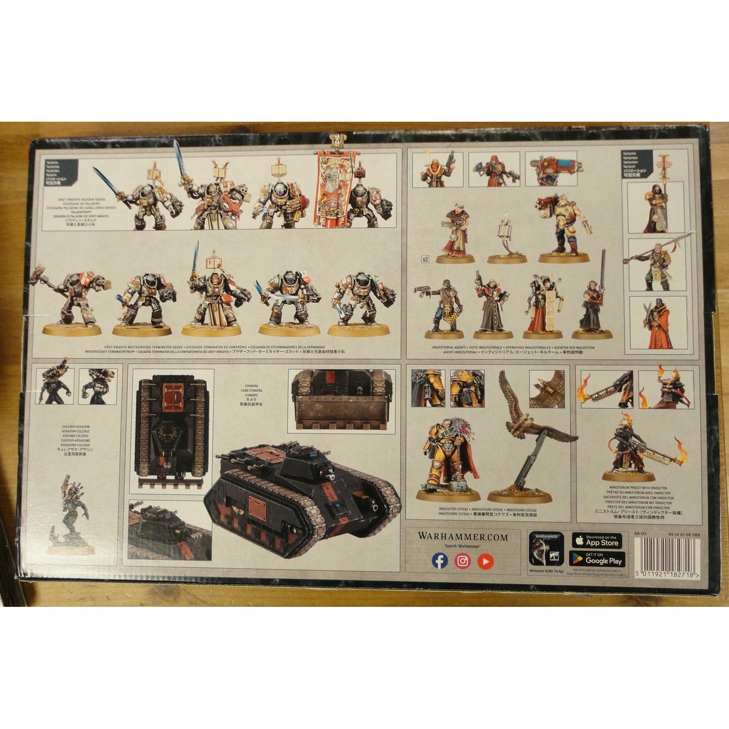 Image of Warhammer 40K 40,000 Imperial Agents Ordo Malleus Battleforce GAW68-03