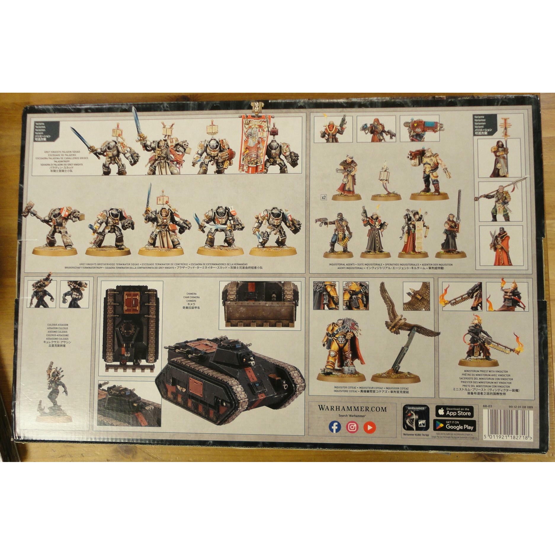 Image of Warhammer 40K 40,000 Imperial Agents Ordo Malleus Battleforce GAW68-03