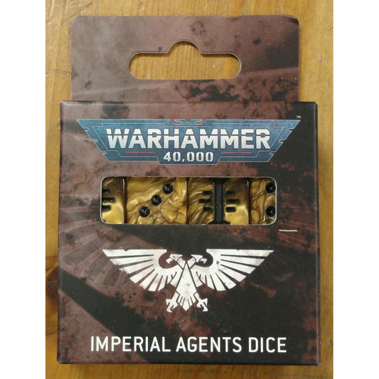 Image of Warhammer 40K 40,000 Imperial Agents Dice Set GAW68-04
