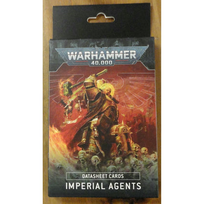 Image of Warhammer 40,000 40K 10th Ed Imperial Agents Datasheet Cards GAW68-27