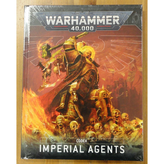 Image of Warhammer 40K 40,000 Imperial Agents Codex Hardcover 10th Ed GAW68-28