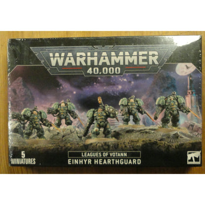Image of Warhammer 40K: Leagues of Votann Einhyr HearthGuard Miniatures Set GAW69-04