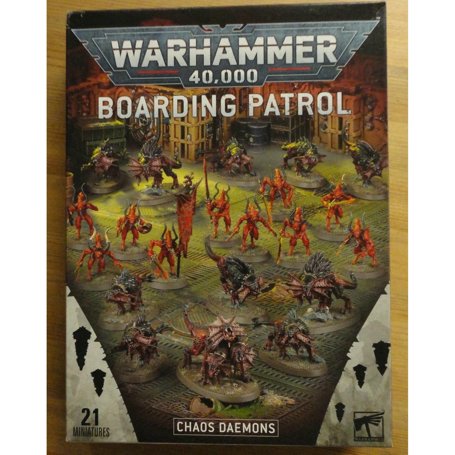 Image of Warhammer 40K 40,000 Chaos Daemons Boarding Patrol Miniatures GAW71-97