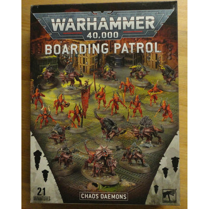 Image of Warhammer 40K 40,000 Chaos Daemons Boarding Patrol Miniatures GAW71-97