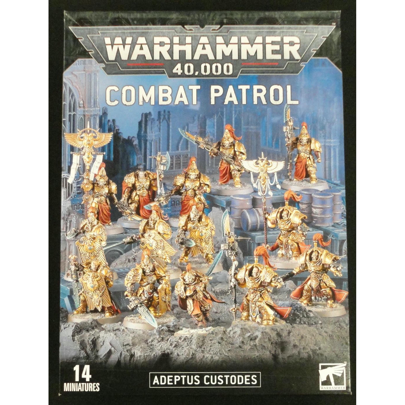 Image of Warhammer 40K 40,000 Space Marines Adeptus Custodes Combat Patrol Miniatures