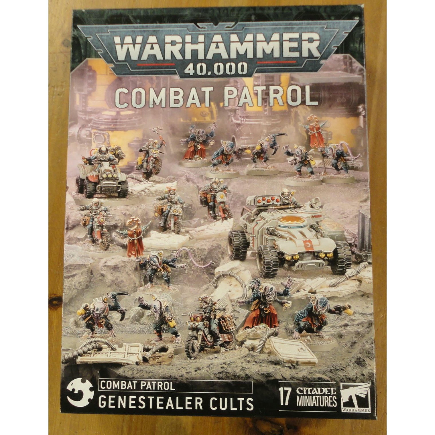 Image of Warhammer 40K 40,000 Genestealer Cults Combat Patrol Miniatures Set GAW73-38