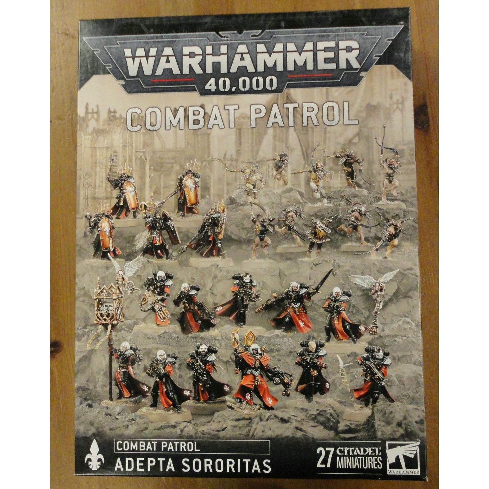 Image of Warhammer 40K 40,000 Adepta Sororitas Combat Patrol Miniatures Set GAW73-52