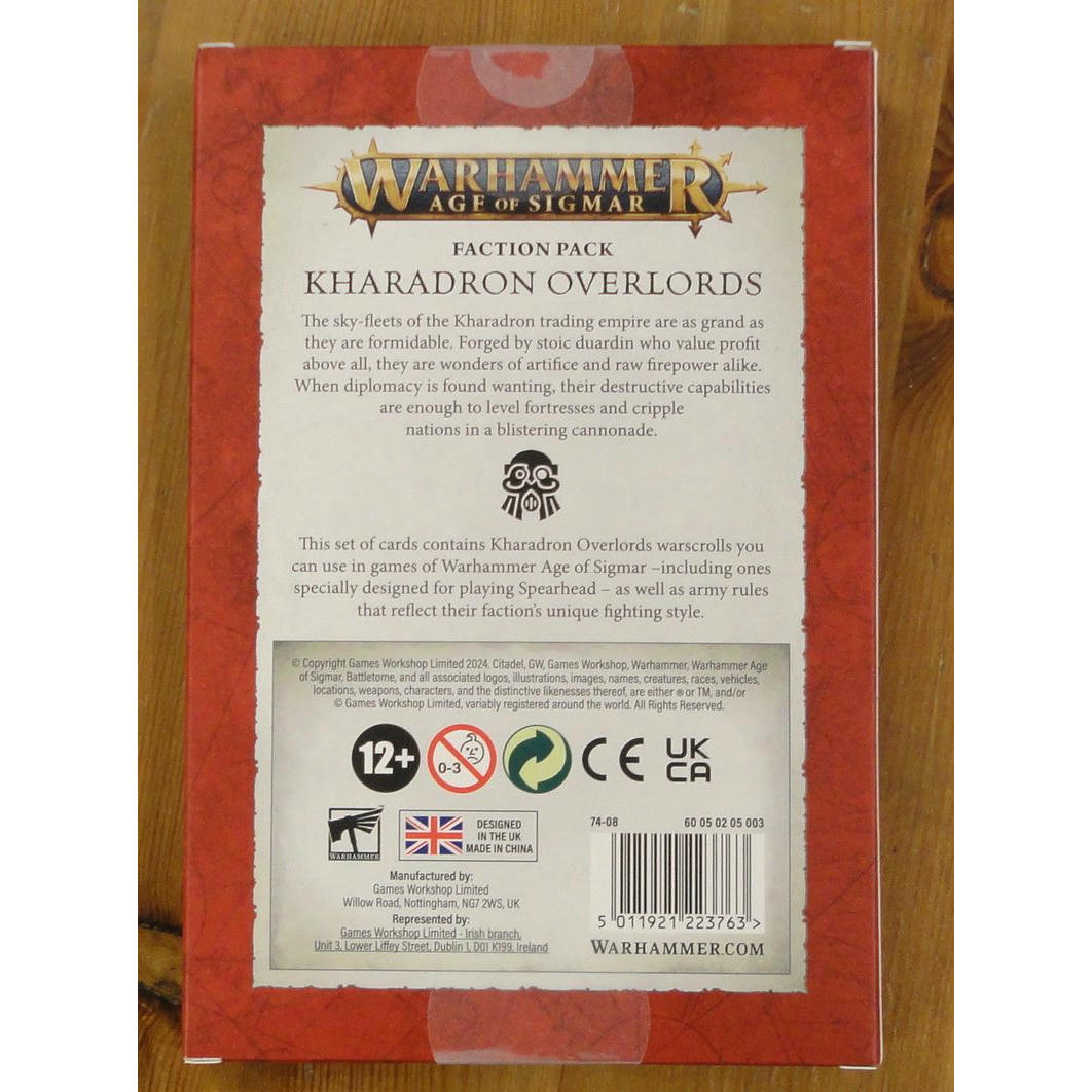 Image of Warhammer Age of Sigmar Kharadron Overlords Faction Pack GAW74-08