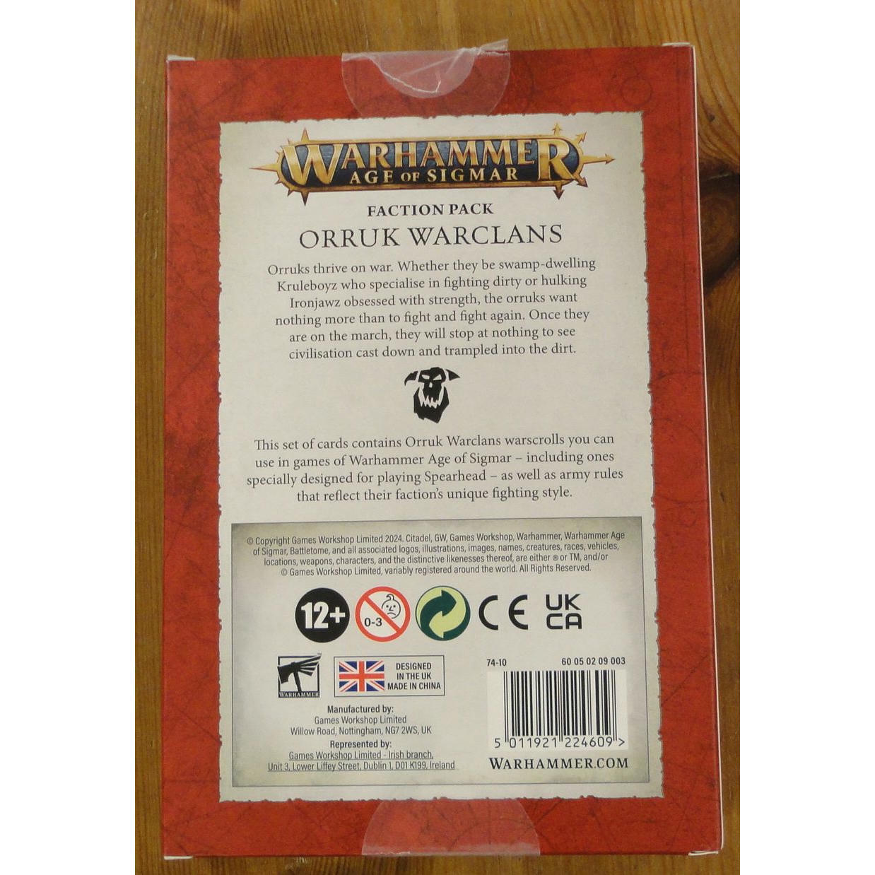 Image of Warhammer Age of Sigmar Orruk Warclans Faction Pack GAW74-10