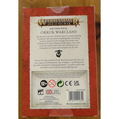 Image of Warhammer Age of Sigmar Orruk Warclans Faction Pack GAW74-10
