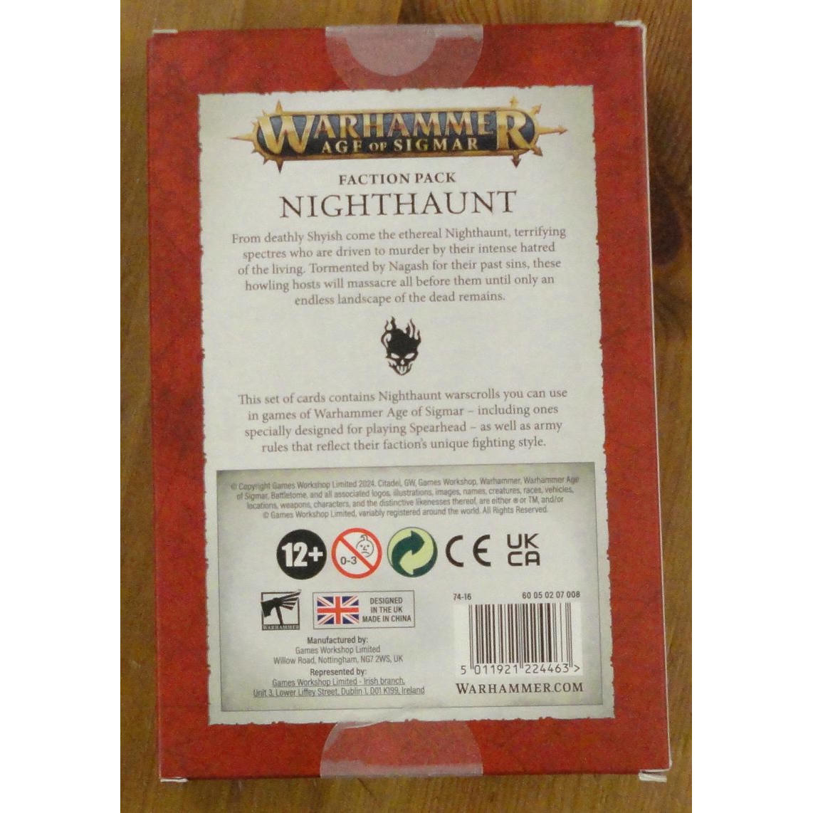 Image of Warhammer Age of Sigmar Nighthaunt Faction Pack GAW74-16