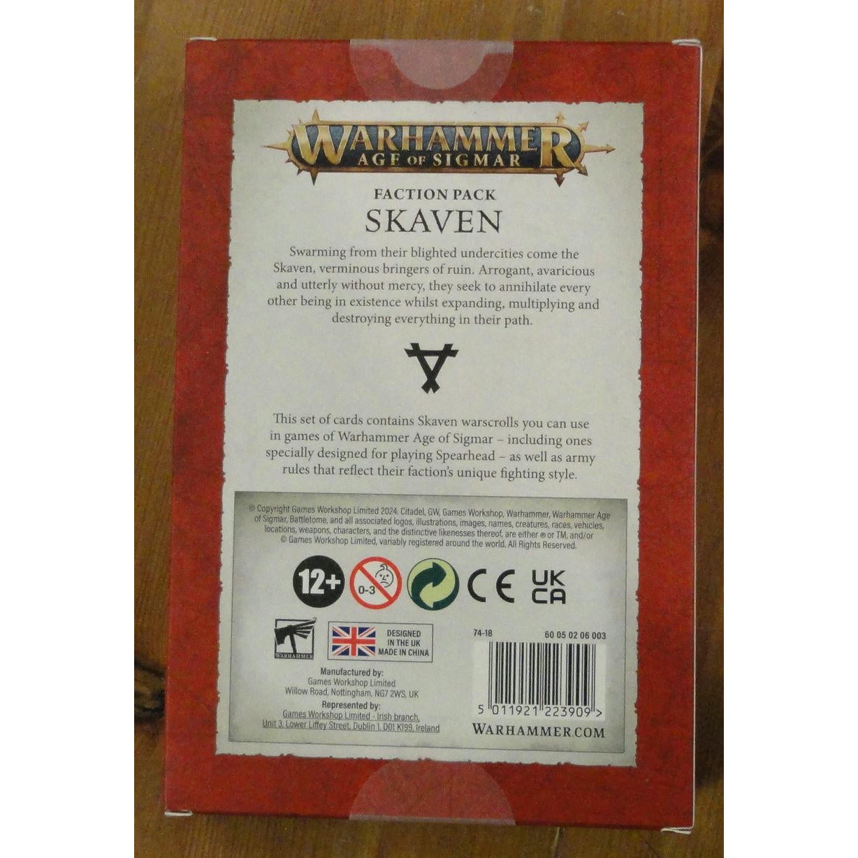 Image of Warhammer Age of Sigmar Skaven Faction Pack GAW74-18
