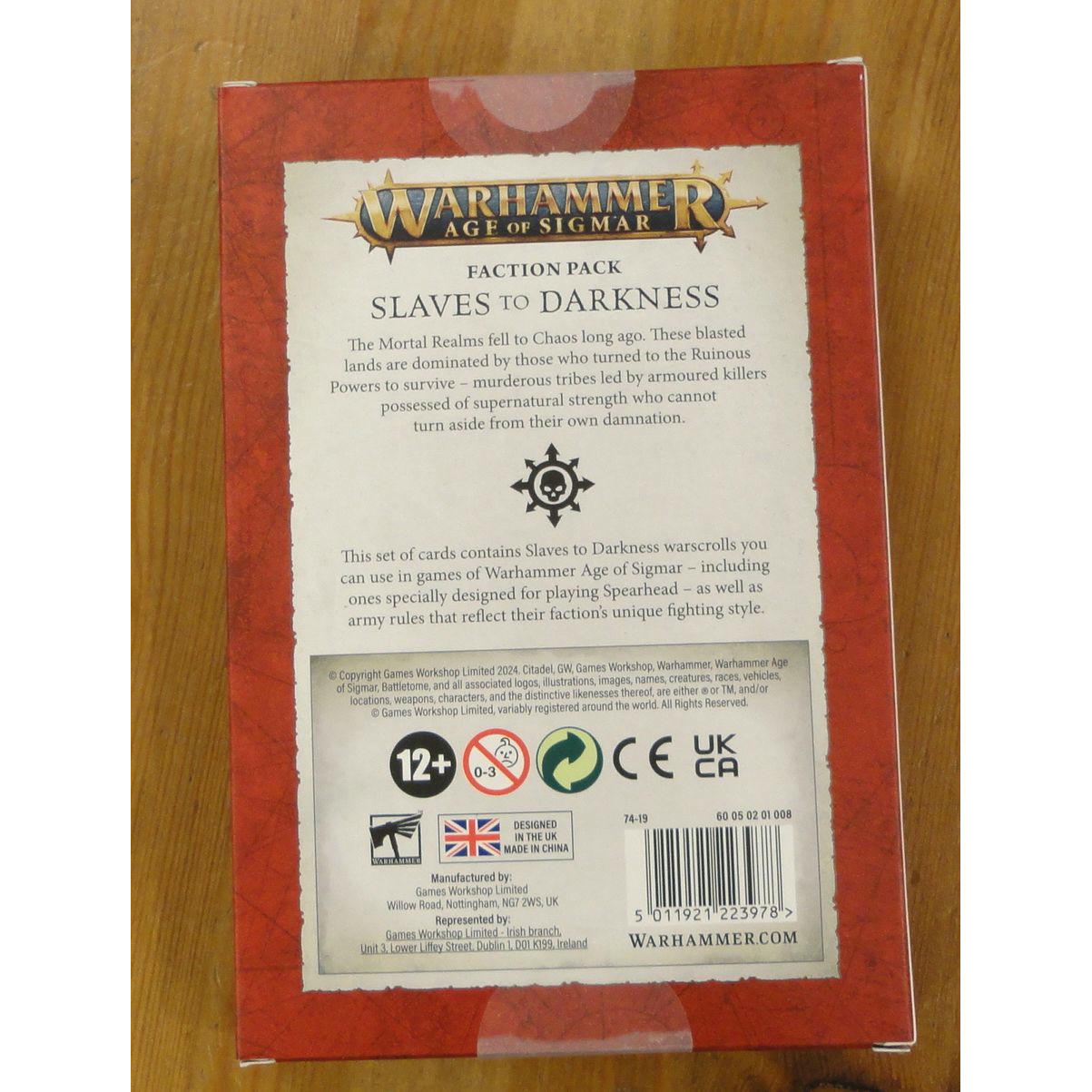 Image of Warhammer Age of Sigmar Slaves to Darkness Faction Pack GAW74-19