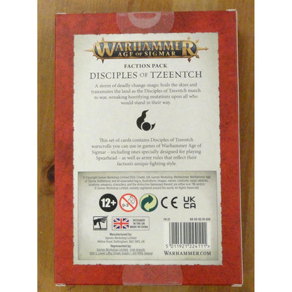 Image of Warhammer Age of Sigmar Disciples of Tzeentch Faction Pack GAW74-21