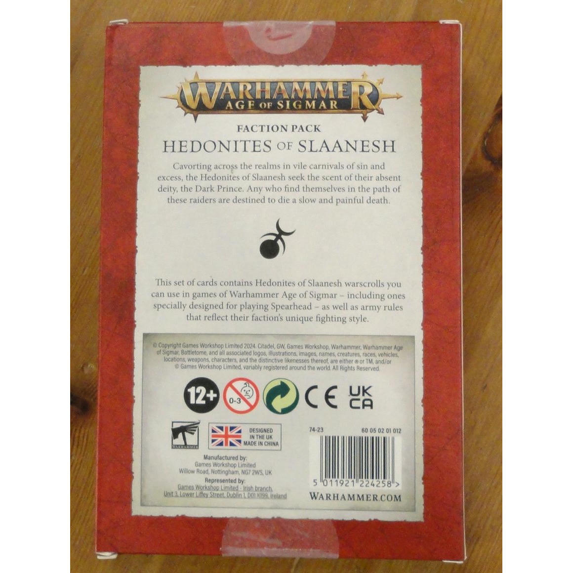Image of Warhammer Age of Sigmar Hedonites of Slaanesh Faction Pack GAW74-23