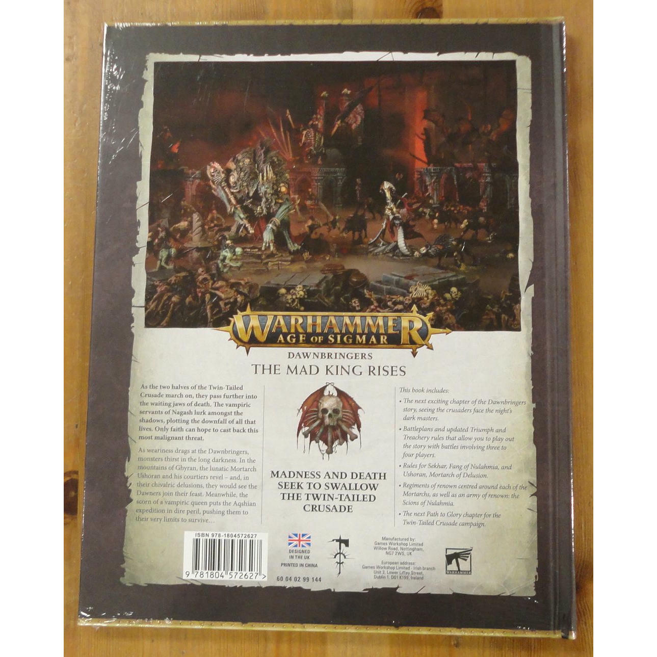 Image of Warhammer Age of Sigmar Dawnbringers Book IV The Mad King Rises GAW80-53