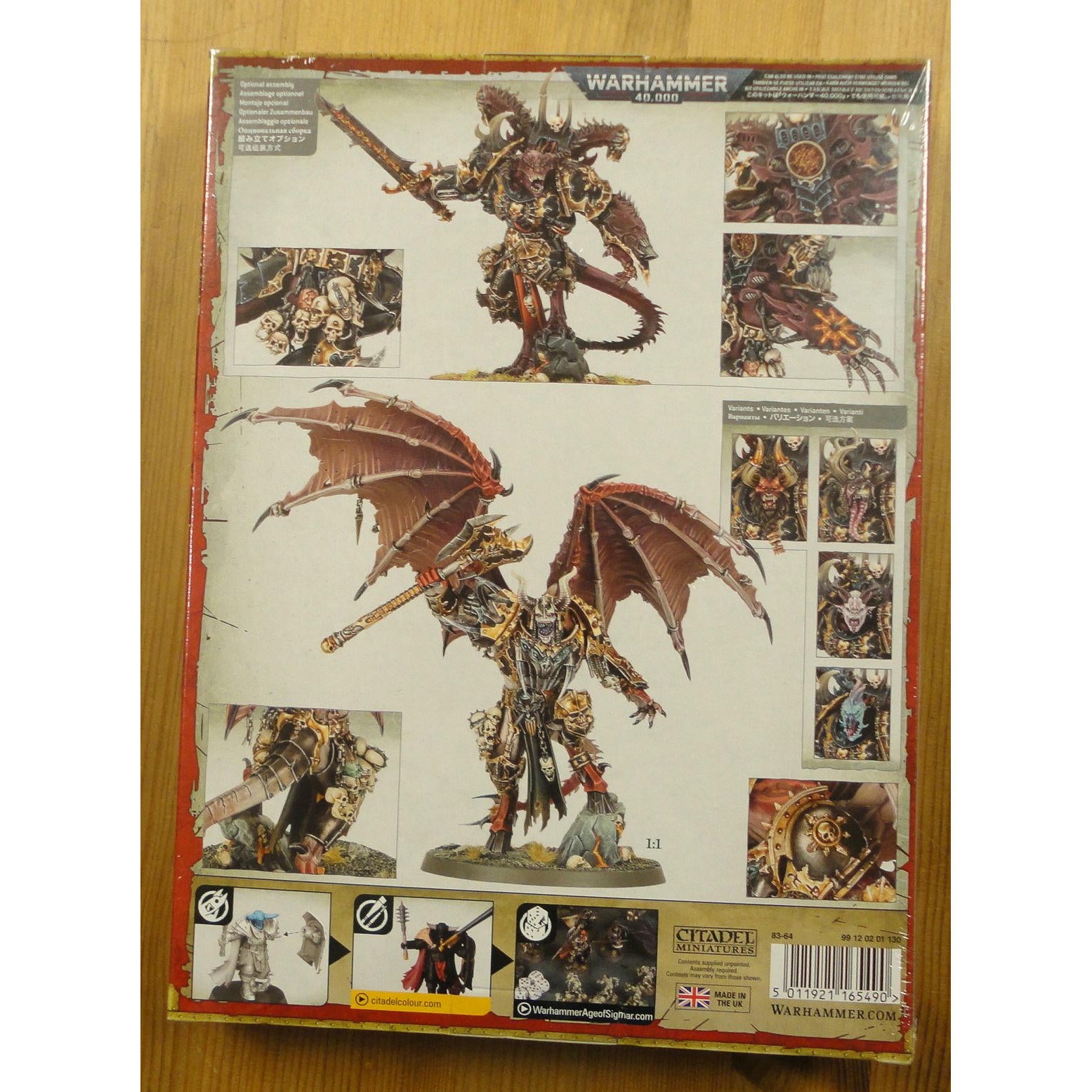Image of Warhammer Age of Sigmar Slaves to Darkness Daemon Prince GAW83-64