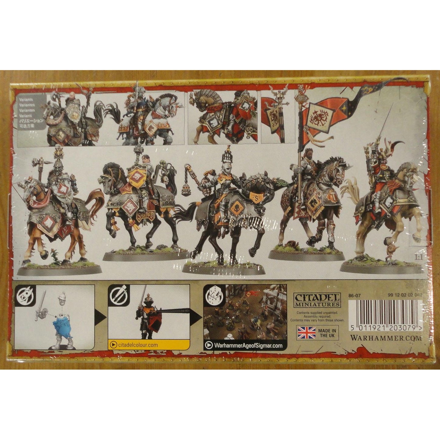 Image of Warhammer Age of Sigmar Cites of Sigmar Freeguild Cavaliers GAW86-07