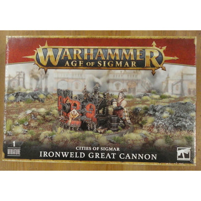 Image of Warhammer Age of Sigmar Cites of Sigmar Ironweld Great Cannon GAW86-11