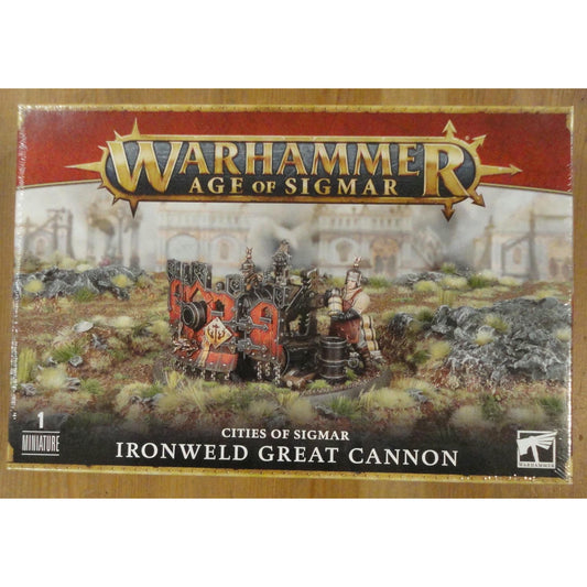 Image of Warhammer Age of Sigmar Cites of Sigmar Ironweld Great Cannon GAW86-11