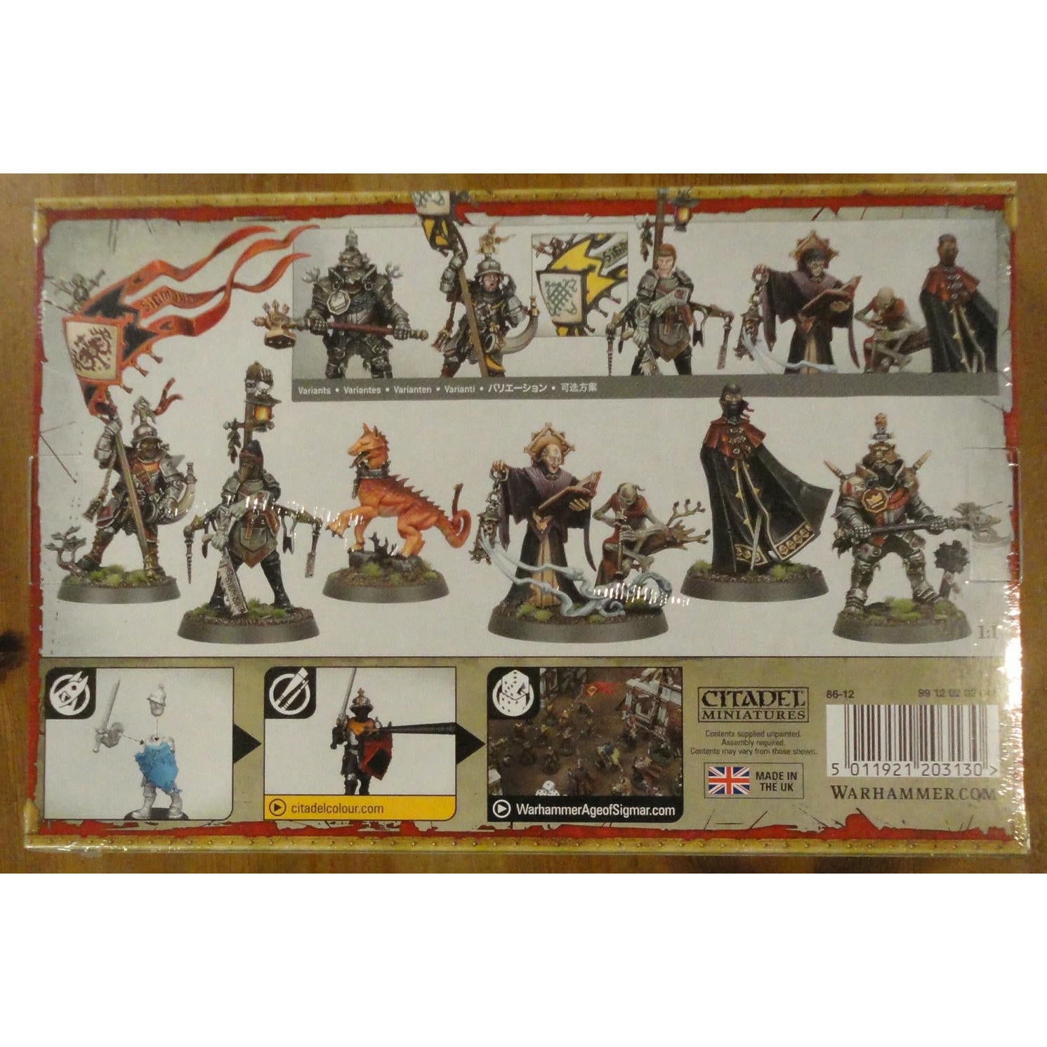 Image of Warhammer Age of Sigmar Cites of Sigmar Freeguild Command Corps GAW86-12