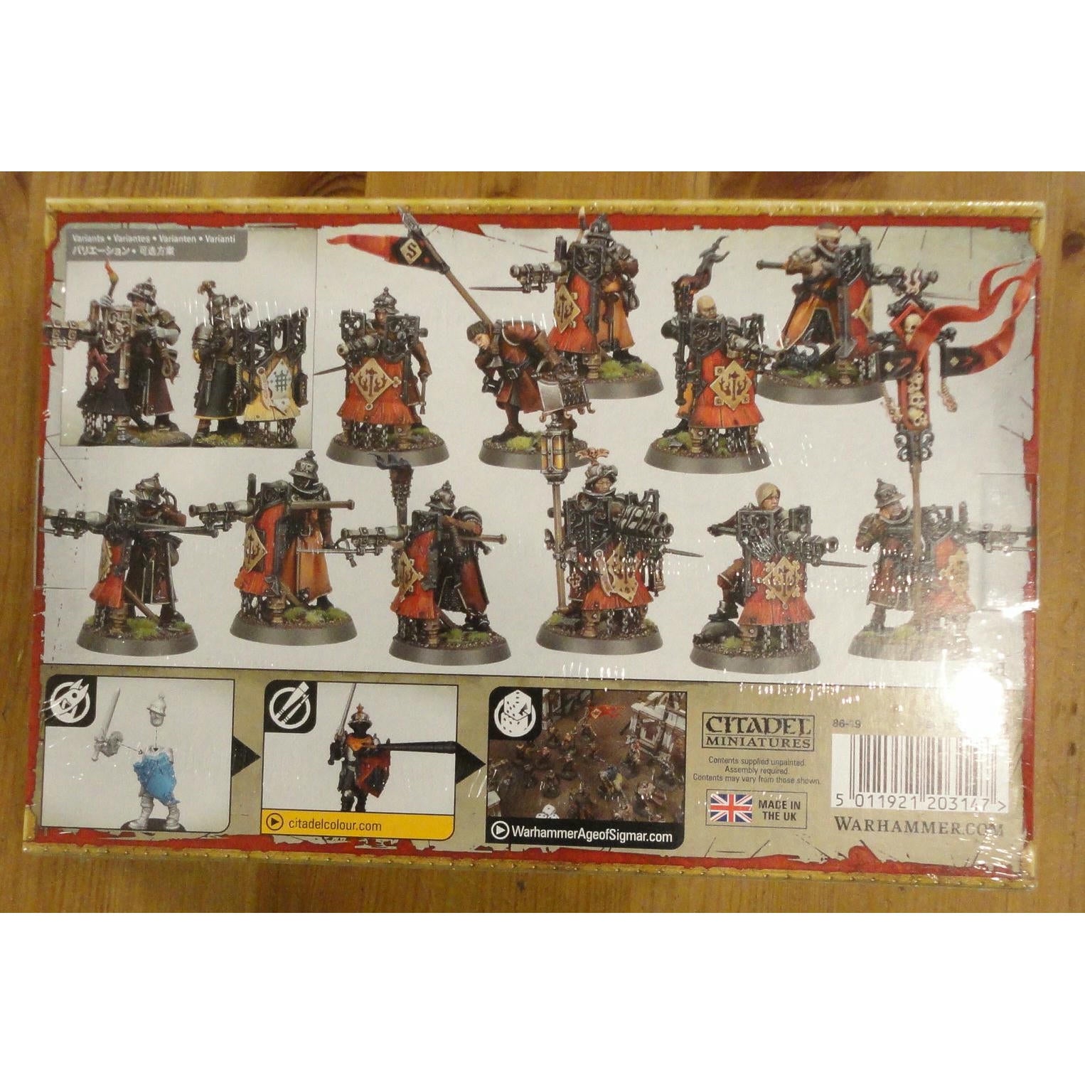 Image of Warhammer Age of Sigmar Cites of Sigmar Freeguild Fusiliers GAW86-19