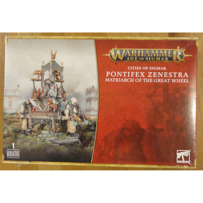 Image of Warhammer Age of Sigmar Pontifex Zenestra Matriarch of the Great Wheel GAW86-27