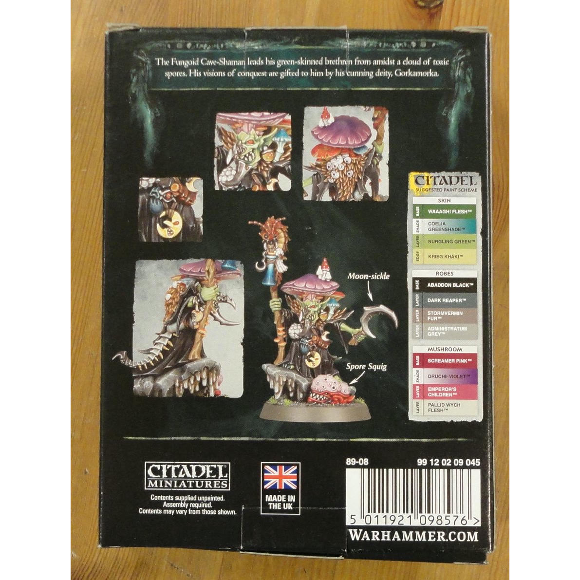 Image of Warhammer Age of Sigmar Moonclan Fungoid Cave-Shaman Snazzgar Stinkmullett