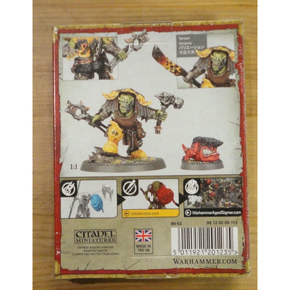 Image of Warhammer Age of Sigmar Orruk Warclans Zoggrok Anvilsmasha GAW89-62