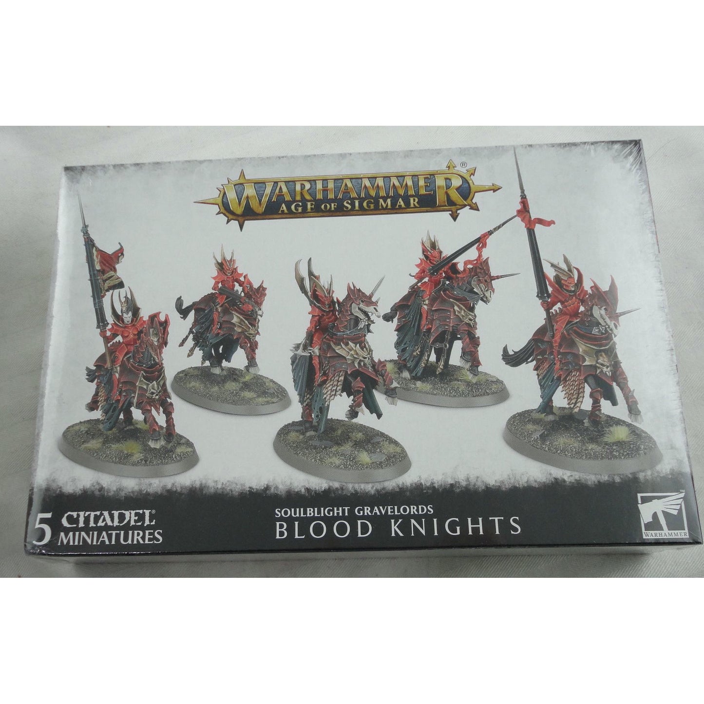 Image of Warhammer Age of Sigmar Soulblight Gravelords Blood Knights GAW91-41